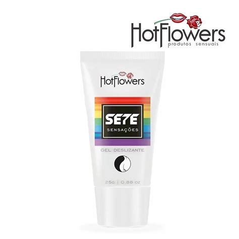 Gel Lubrificante Íntimo Sete 07 Sensações Deslizante Para Sexo Anal Hot Flowers Shopee Brasil