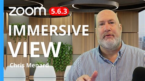 Zoom Immersive View New Feature In Zoom 563 May 2021 Chris Menard