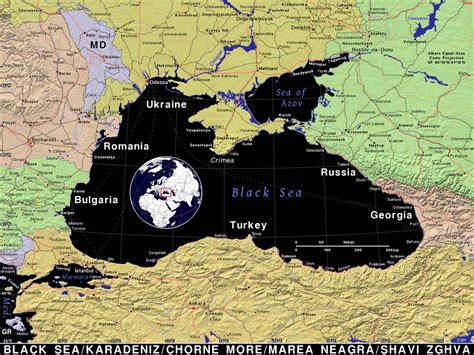 Black Sea · Public Domain Maps By Pat The Free Open Source Portable