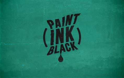 Paint Ink Black Tattoo And Piercing Behance