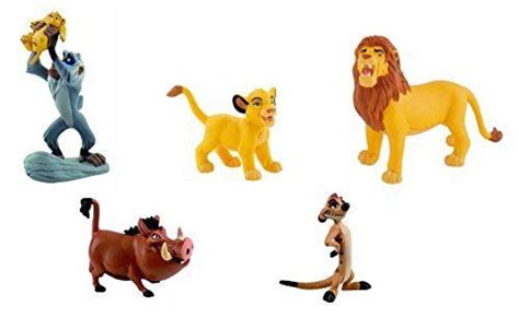 Bullyland König der Löwen alle Figuren als Set Set besteht aus Rafiki mit Simba junger Simba