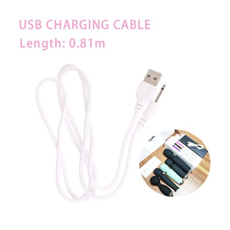 1pcs Usb Charging Cable Vibrator Cable Cord Sex Products Usb Power