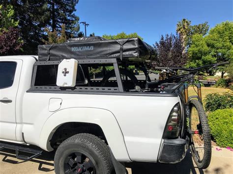 Maybe you would like to learn more about one of these? Randybuilt pickup roof top tent rack for bikes- Mtbr.com