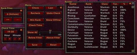 Online Checker Guild Activity Monitor Group Guild And Friends