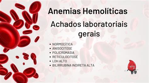 O Que é Anemia Hemolítica Hematologia Na Bancada