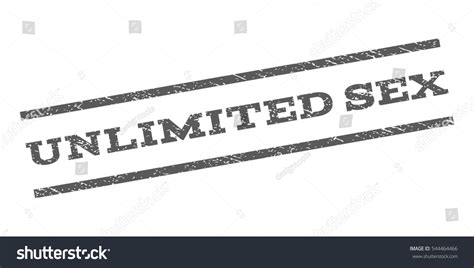 Unlimited Sex Watermark Stamp Text Caption Royalty Free Stock Vector 544464466