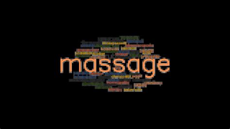 Massage Synonyms And Related Words What Is Another Word For Massage