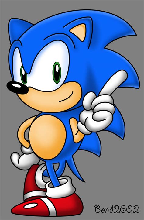 Sonic The Hedgehog Old School By Bond2602 On Deviantart