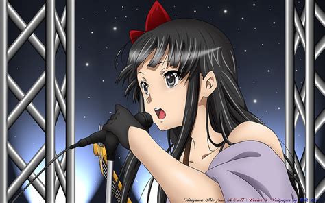 Black Haired Female Anime Character Illustration Hd Wallpaper