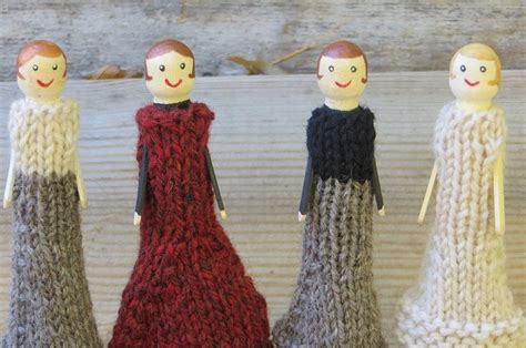 25 Easy Tutorials To Make Colorful Clothespin Dolls Guide Patterns