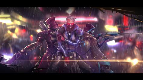 3840x2160 Soldier 76 Ana Reaper Overwatch 4k Hd 4k Wallpapers Images