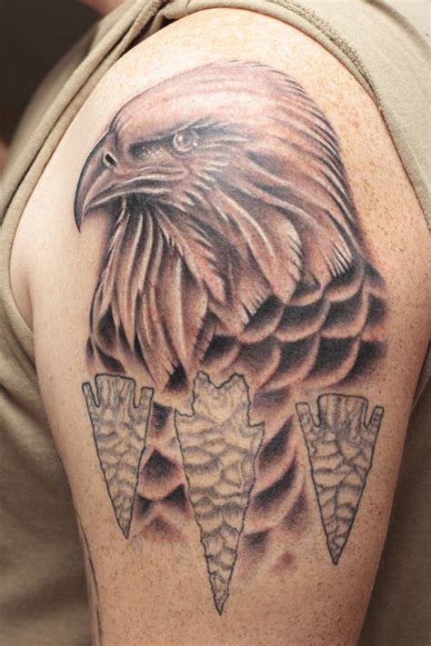 Bloodybridge Tribal Eagle Tattoos Designs