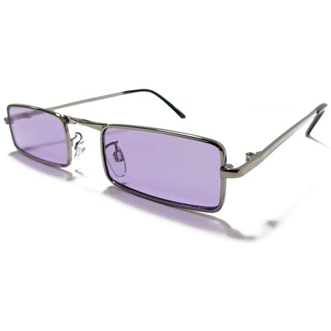 madcap england mcguinn retro 60s granny glasses light purple