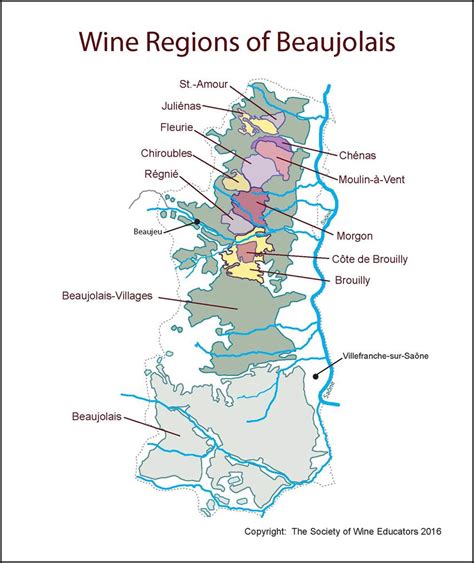 France Wine Regions Map Pdf