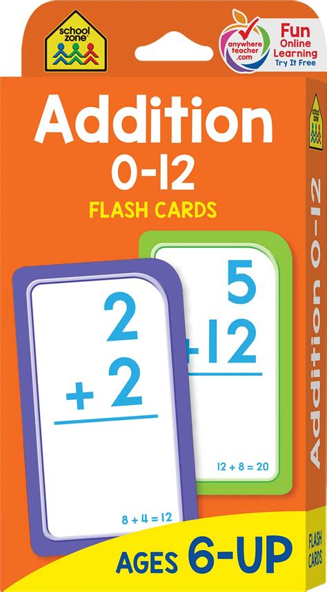 Big Math Flash Cards