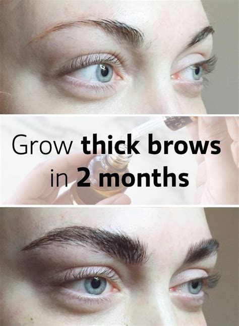How To Grow Thick Eyebrows Naturally Healthy Mom
