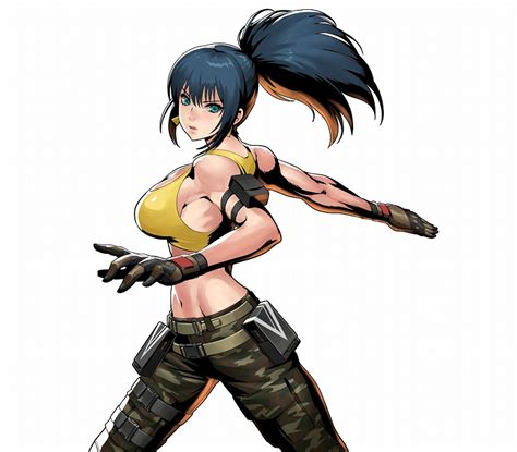 Leona Heidern The King Of Fighters And 3 More Drawn By Sennoaki