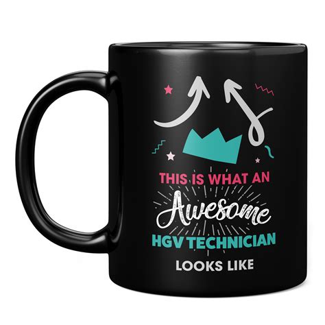 This Is What An Awesome Hgv Technician Looks Like 11oz Novelty Mug