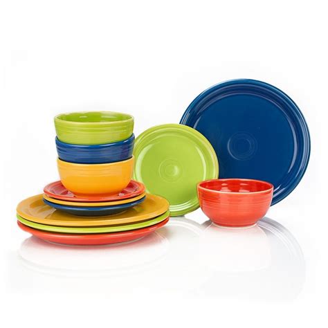 12 Piece Bistro Dinnerware Set Fiesta® Everything Kitchens