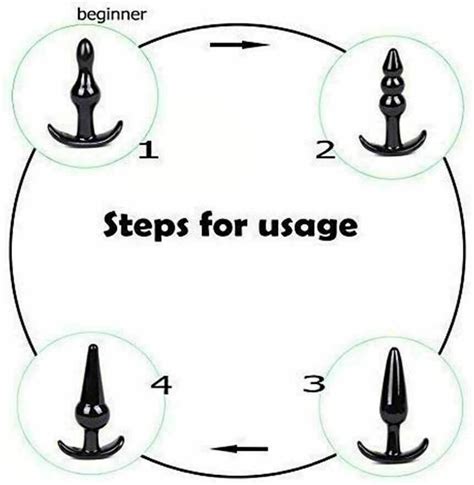 4 Pcs Anals Plug Butt Plug Sex Toy Share Pleasure Trainer For Women And Men 724190926321 Ebay