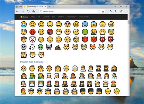 😋 Emoji Blog Emojis On Mac Vs Windows In 2018 Copy And