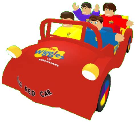 Big Red Car Vehicle The Wiggles Of Robloxians Wiki Fandom