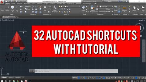 32 Autocad Shortcuts Everyone Should Use In 2020 Youtube