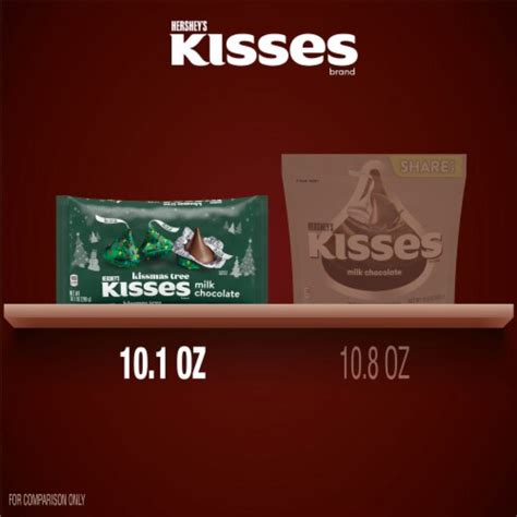 Hersheys Kisses Kissmas Tree Milk Chocolate Christmas Candy Bag 1 Bag 101 Oz Kroger