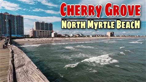 Cherry Grove Pier In North Myrtle Beach Beautiful Afternoon With