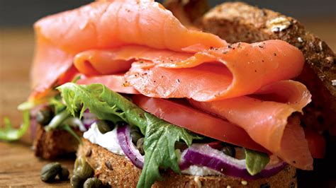 Healthy Smoked Salmon Sandwich Perfect For Lunch Eat This Not That