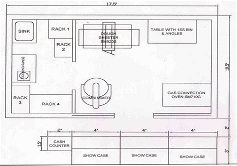 Bakery Floor Plan Layout Floorplans Click