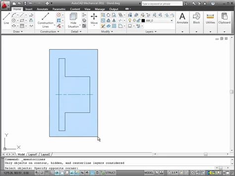 Every object you draw is measured in units. Drawing Commands — AutoCAD Mechanical 2011 - YouTube