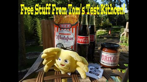 Free Stuff From Toms Test Kitchen Youtube