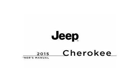 owners manual 2015 jeep grand cherokee
