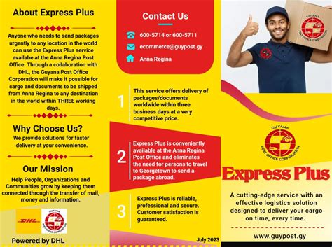 Express Plus Guyana Post Office Corporation