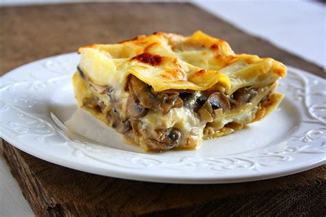 Collecting Memories Mushroom Lasagna With Béchamel Sauce