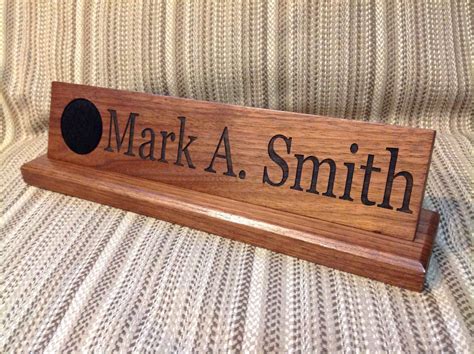 Solid Walnut Walnut Wood Diy Ts To Sell Name Plate Design Air