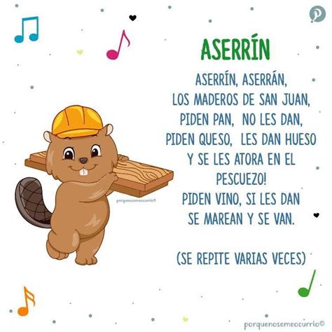 Letras De Canciones Infantiles Cortas - Canciones