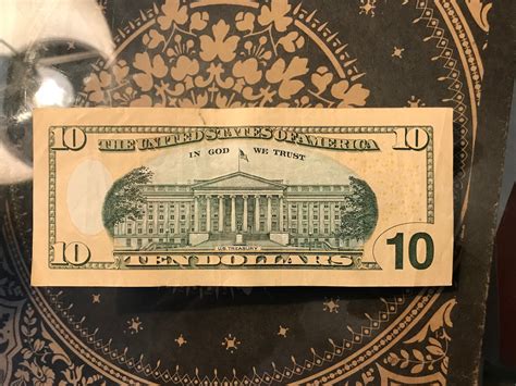 2017 Ten Dollars Star Note Bill Etsy