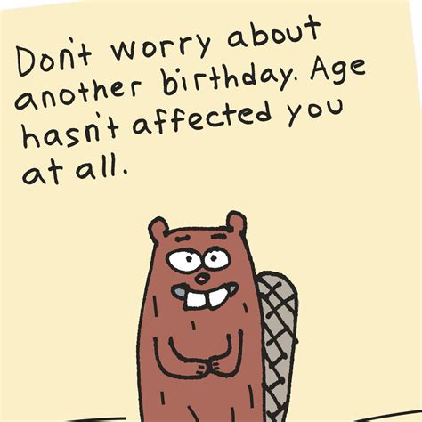 Shouting Beaver Funny Birthday Card Greeting Cards Hallmark