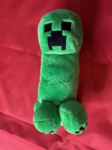 Minecraft Creeper Plush Green 15” Mojang Jinx Stuffed Animal Toy With