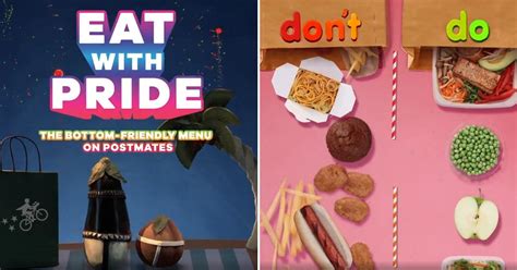 Food Delivery Service Postmates Touts Pride Month Bottom Friendly’ Menu To Better Facilitate