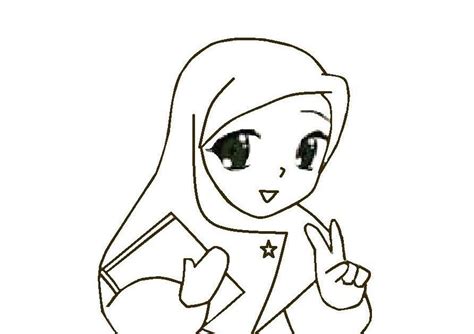 Terpopuler 30 Gambar Kartun Muslimah Yg Mudah Digambar Gambar Kartun