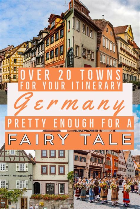 German Fairytale Towns The Prettiest Towns In Germany Artofit
