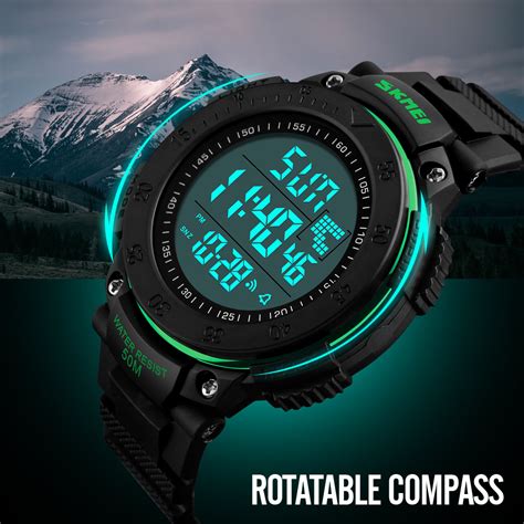 Jual tangan unik analog, digital, led watch murah harga grosir berkualitas. SKMEI Jam Tangan Digital Pria - DG1237 - Black ...