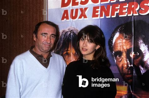 Les Acteurs Fran Ais Claude Brasseur Et Sophie Marceau Pr Sentent Un