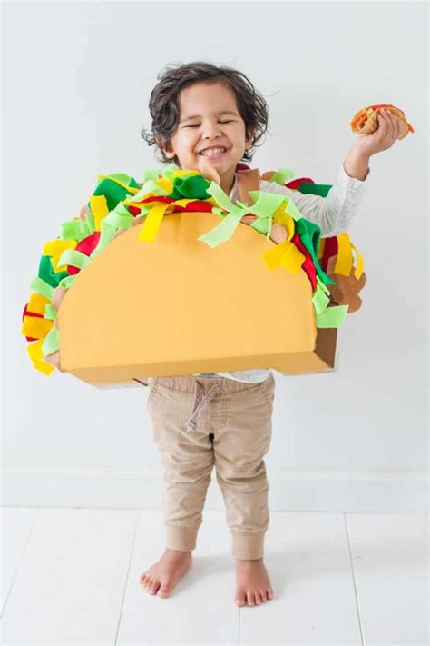 How To Make A Diy Taco Costume For Kids Nurture Life