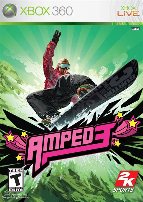 Amped 3 2005 Xbox 360 Box Cover Art Mobygames Sweet Games Latest