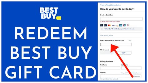 How To Redeem Best Buy Gift Card Online Using Best Buy Gift Cards