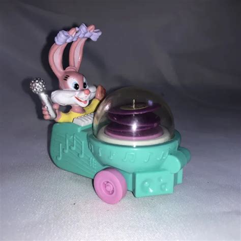 vtg 90s tiny toons babs bunny toy warner car records pink mcdonalds looney tunes 8 00 picclick